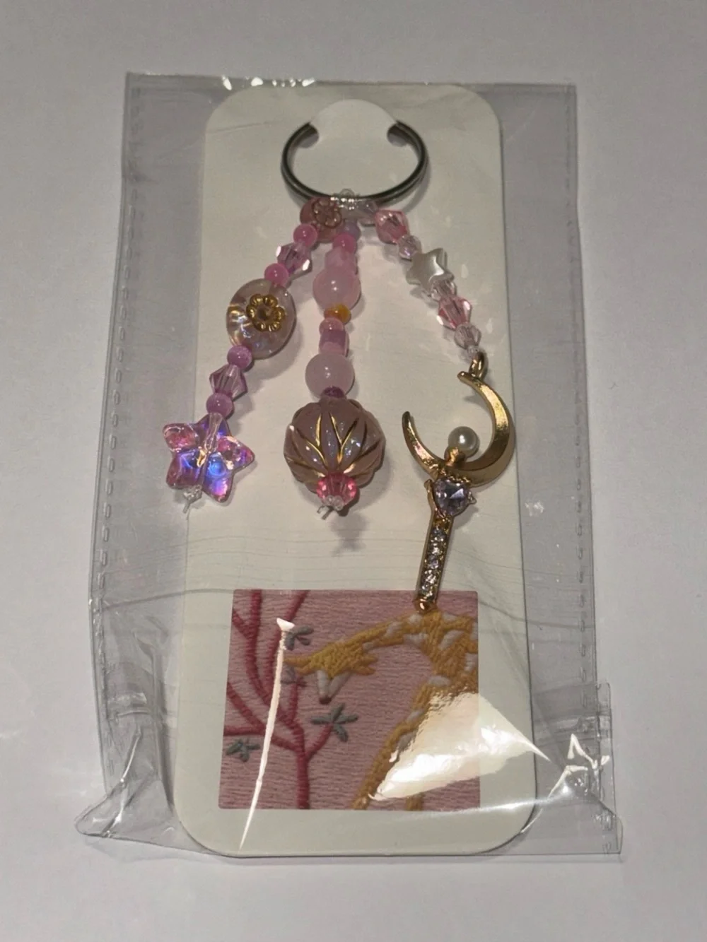 Pink Sailormoon Keychain